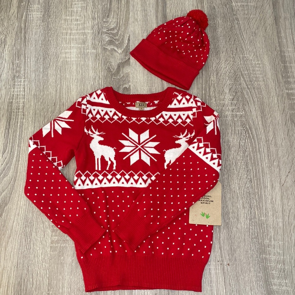 Super Cute! Sweater & Hat Set